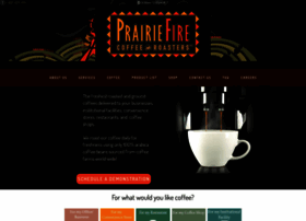 prairiefirecoffee.com