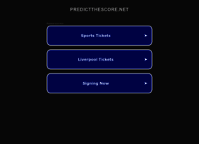 predictthescore.net