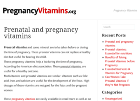 pregnancyvitamins.org