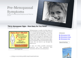 premenopausal-symptoms.net
