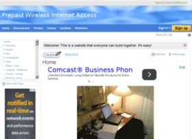 Prepaid-wireless-internet-access.wikifoundry.com