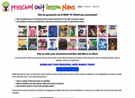 Preschoolunitlessonplans.com