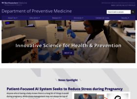Preventivemedicine.northwestern.edu