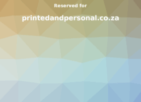 printedandpersonal.co.za