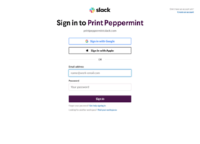 Printpeppermint.slack.com