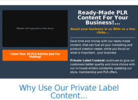 privatelabelcontent.com