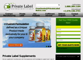 privatelabelnutraceuticals.com