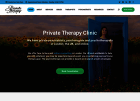 privatetherapyclinic.co.uk