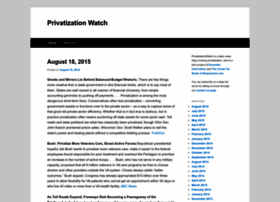 Privatizationwatch.org