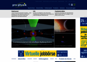 pro-physik.de