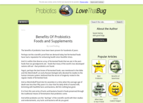 probiotics-lovethatbug.com