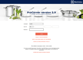 procorner.electrolux.com