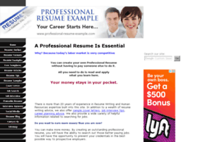 professional-resume-example.com