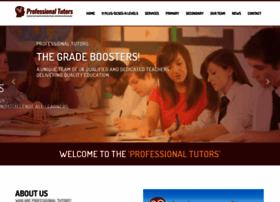 Professional-tutors.org.uk