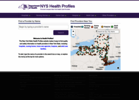 Profiles.health.ny.gov