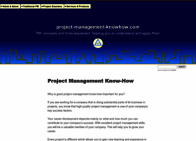 Project-management-knowhow.com