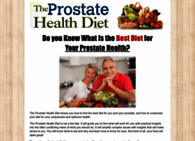 Prostatehealthdiet.net