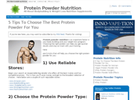 proteinpowdernutrition.net
