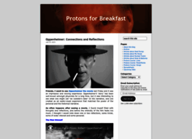 Protonsforbreakfast.wordpress.com