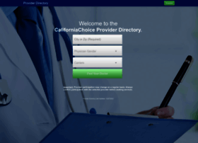 Providerdirectory.calchoice.com