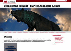 Provost.unm.edu