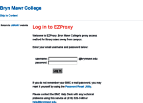 Proxy.brynmawr.edu