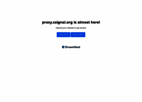 Proxy.csignal.org