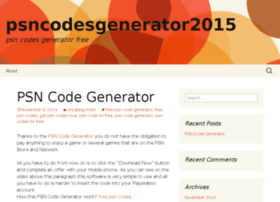 Psncodesgenerator2015.wordpress.com