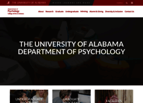 Psychology.ua.edu