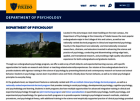 psychology.utoledo.edu