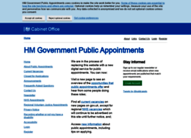 Publicappointments.cabinetoffice.gov.uk