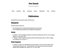 Publications.petrzemek.net