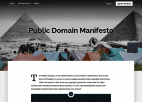 publicdomainmanifesto.org
