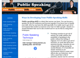 publicspeakingskillsonline.com