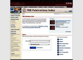 Pubsindex.trb.org