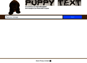 puppytext.com