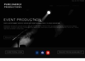 Pureenergyproductions.com