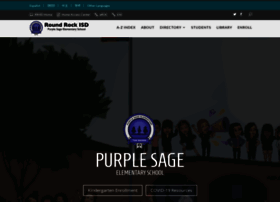 Purplesage.roundrockisd.org