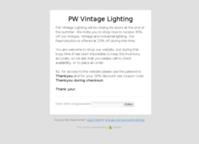pwvintagelighting.com