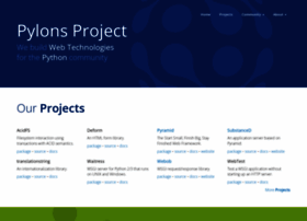 pylonsproject.org