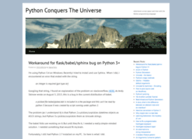 pythonconquerstheuniverse.wordpress.com