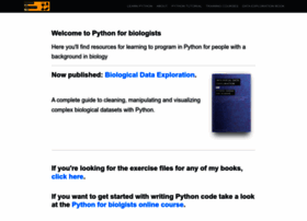 Pythonforbiologists.com