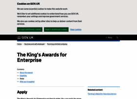 Queens-awards-enterprise.service.gov.uk