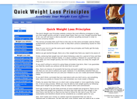 quick-weight-loss-principles.com