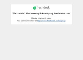 Quickcompany.freshdesk.com