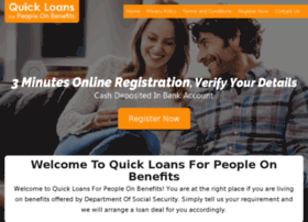 quickloansforpeopleonbenefits.org.uk