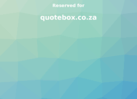 quotebox.co.za