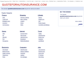 quoteforautoinsurance.com
