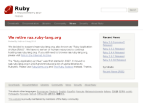 raa.ruby-lang.org