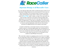 racecaller.com